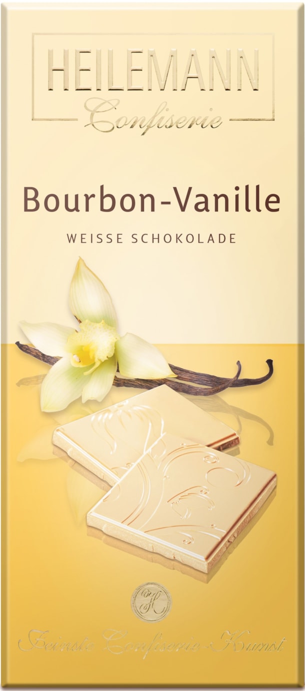 HE Bílá čokoláda s mletou vanilkou Bourbon 80g