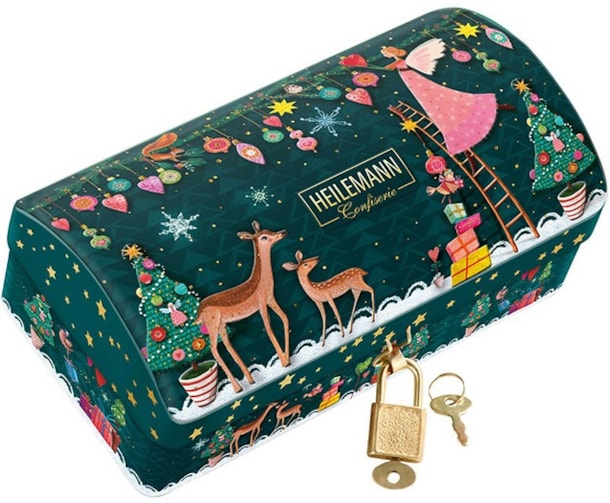 HE Kolekce vánoční čokolády 220g / plech.