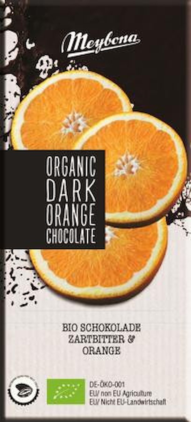 ME BIO hořká čokoláda s pomerančem 100g