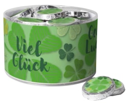 DM dublony z mléčné čokolády - čtyřlístek 384g / 48 ks