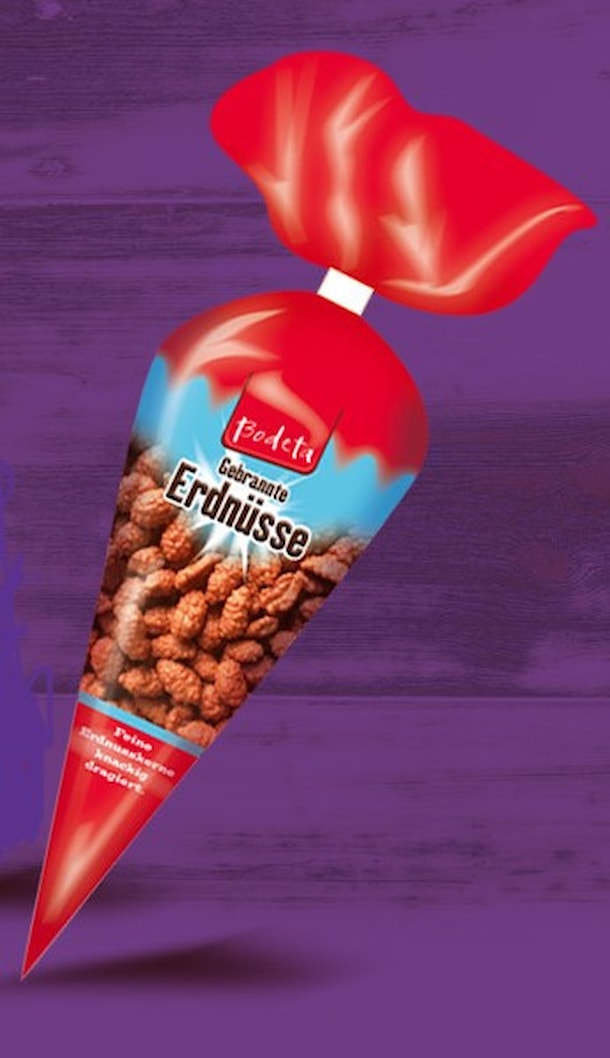 BO Arašídy v cukru, kornout 175g