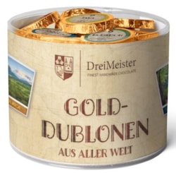 DM MIX dublonů z mléčné a hořké čokolády - dóza 384g