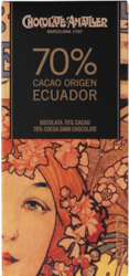 AM Ecuador hořká 70 % čokoláda 70g