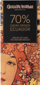 AM Ecuador hořká 70 % čokoláda 70g