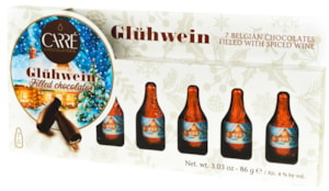Gluehwein - čokoládové lahvičky se svař. vínem 86g