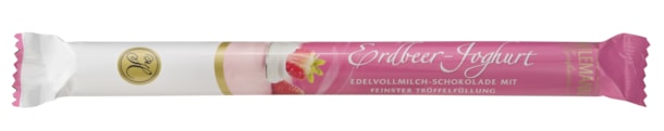 HE tyčinka z mléčné čokolády s jahodovo jogurtovou náplní 40g