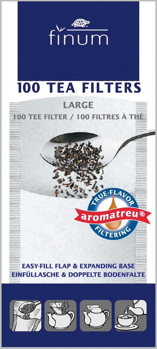 Čajové filtre L 100ks