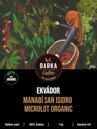 Ekvádor Manabí San Isidro Microlot Organic