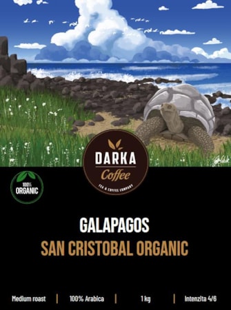 Galapágy San Cristobal Organic - zrnková káva