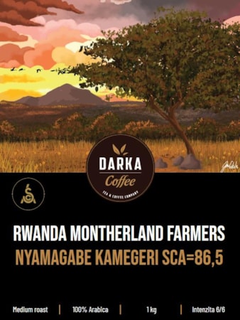 Rwanda Montherland Farmers Nyamagabe Kamegeri SCA=86,5