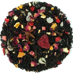 Malina - Skořice - černý aromatizovaný čaj