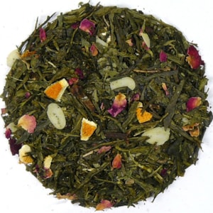 Vianočná hviezda - zelený aromatizovaný čaj