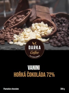 Vanini horká čokoláda   72%   -   300g