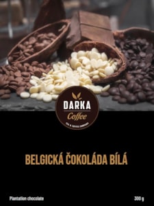 Belgická čokoláda bílá 300 g