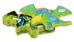 HD "Drak" plněná mléčná čokoláda 97g / plech