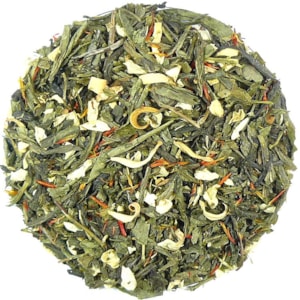 Šafrán - Jasmín - zelený aromatizovaný čaj