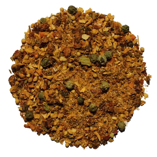 Barbecue so zeleným korením