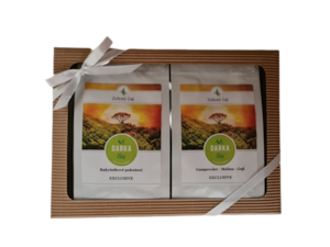 Dárková kazeta - Zelený aromatizovaný čaj