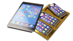 HD Tablet - mléčná čokoláda 90g/plech