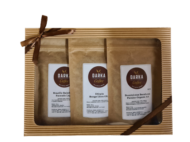 Kávové Degustační menu Organic