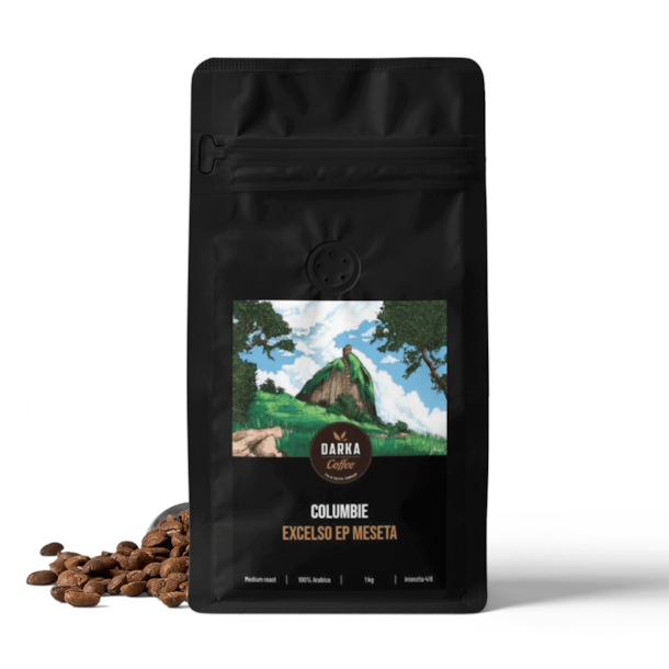 Kolumbia Excelso EP MESETA - zrnková káva