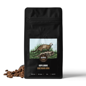 Kopi Luwak Exclusive - Cibetková káva - 100% arabica - 400g