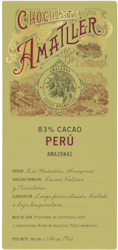 Peru 83 % hořká čokoláda 70g