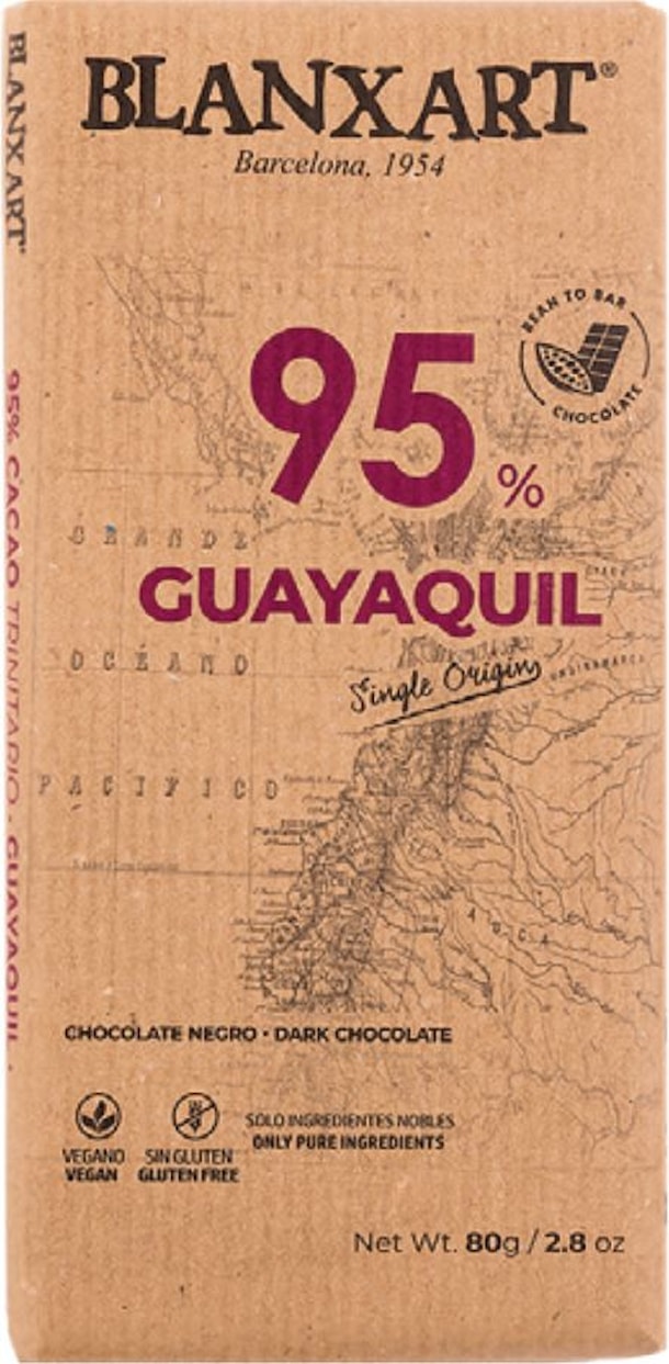 BX Guayaquil 95 % hořká čokoláda 75g