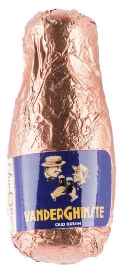 ChocOBeer čokoládové lahvičky s belgickým pivem 200g / dřevo