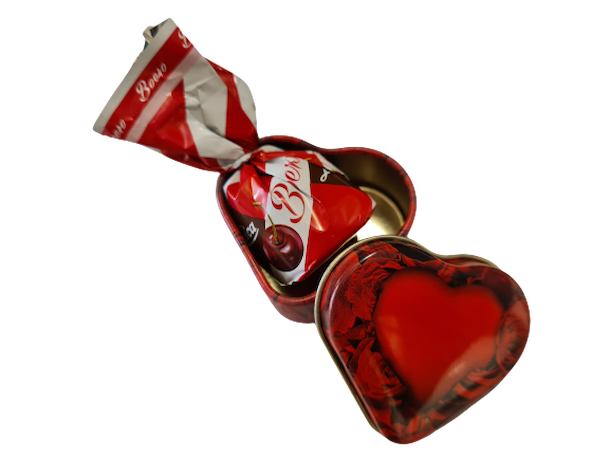 Darčeková krabička - Mini Srdce s pralinkou