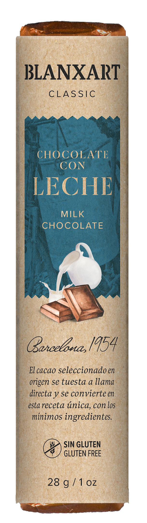 BX Mléčná 43 % čokoláda 28g