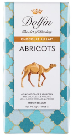 Mléčná čokoláda s meruňkami 30g