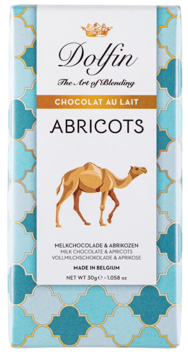 Mléčná čokoláda s meruňkami 30g