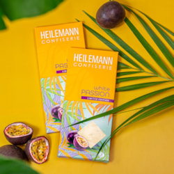 HE bílá čokoláda s Mučenkou 80g