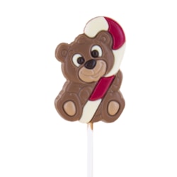 Čokoládová lízátka - Medvídek z mléčné čokolády  25g