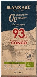 BX Congo 93 % BIO hořká čokoláda bez přidaného cukru a sladidel 80g