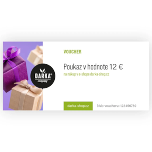 Darčekový poukaz - 12 EUR