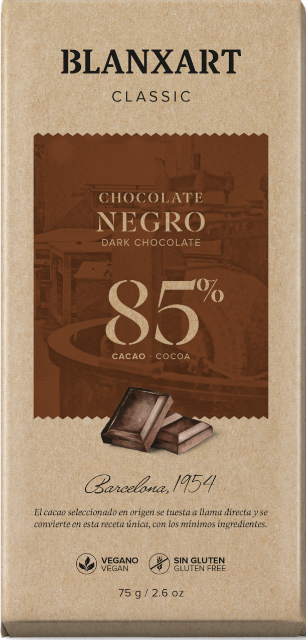 BX Hořká 85 % čokoláda 75g.