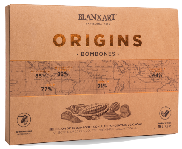 BX dárková degustační kolekce plantážních čokolád 118g