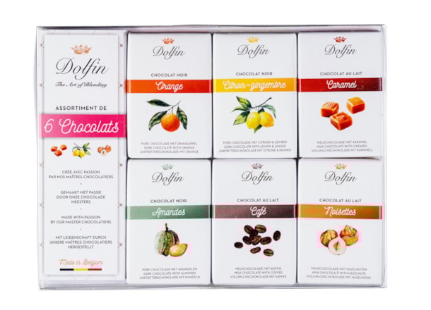 DO Kolekce 6 druhů čokolád 6 ks / 60g