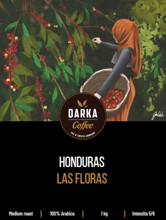 Honduras Las Flores Finca Cruz Microlot - zrnková káva