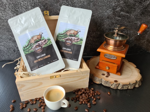 Darčekový BOX EXCLUSIVE Kopi Luwak