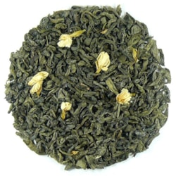 Jasmín Green s květy - zelený jasmínový čaj