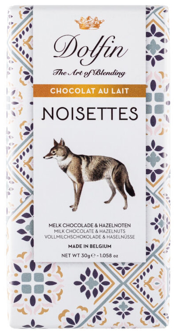 Mléčná čokoláda s lískovými ořechy 30g