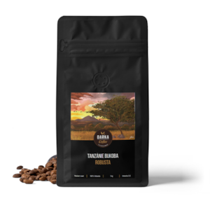 Tanzánie Bukoba - zrnková káva