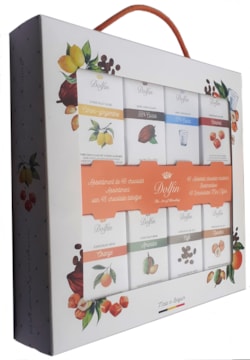 DO Kolekce 8 druhů čokolád 48 ks / 480g