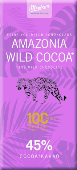 ME Amazonie - mléčná 45 % mléčná čokoláda 100g.