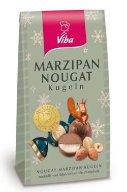 VIBA Nugátové a marcipánové koule 105g