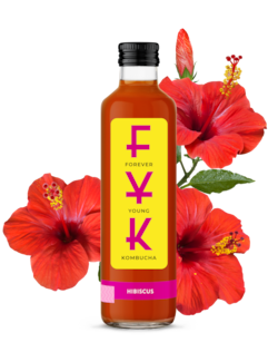 Kombucha Ibištek