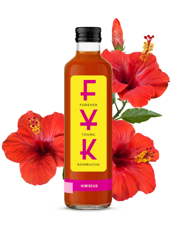 Kombucha Ibištek